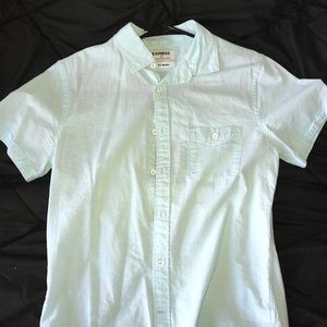 Sky blue short sleeve shirt